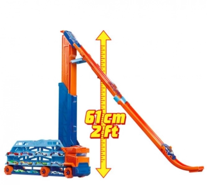 Hot Wheels Trækker med høj bane HDY92