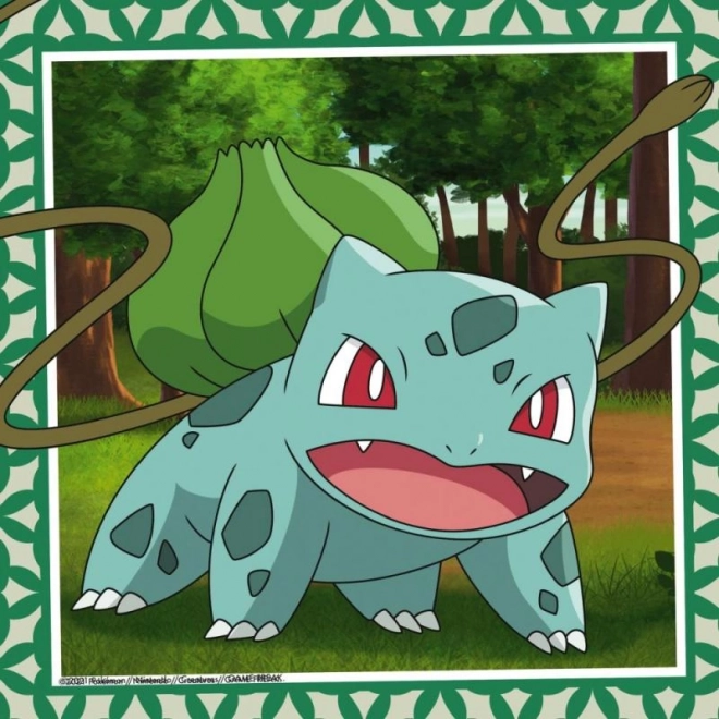 Ravensburger puslespil Pokémon 3x49 brikker