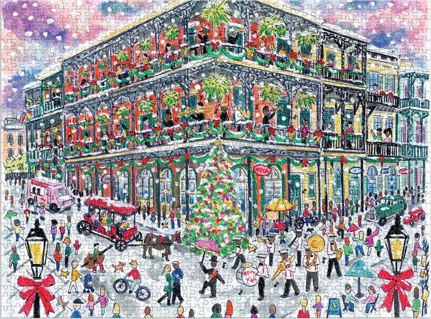 Puslespil GALISON Jul i New Orleans 1000 brikker