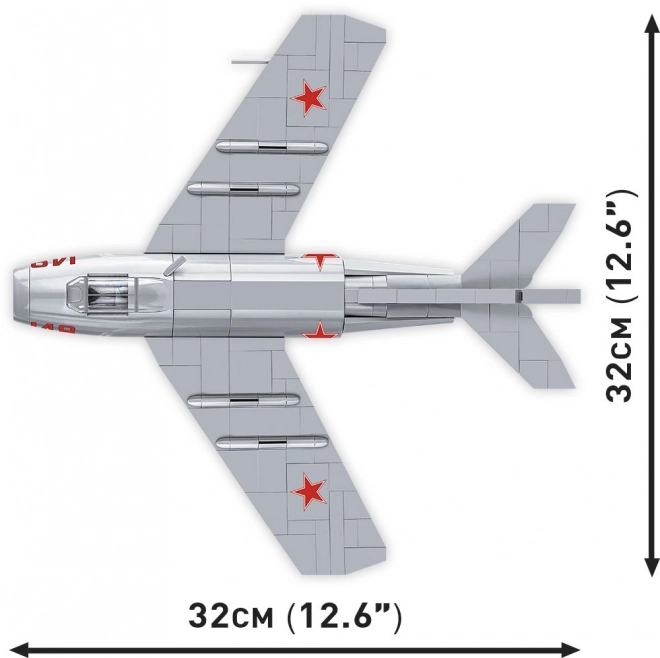 COBI 2416 Koreakrigen MIG-15 FAGOT, 1:32, 504 k, 1 f