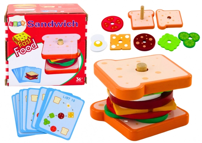 Trækort til sandwich 8 El Opskriftskort 10 stk
