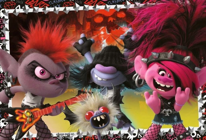 Puslespil RAVENSBURGER Trolls: Verdens turné 35 brikker