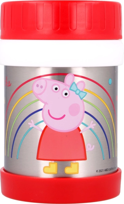 Rustfri termomadbeholder PEPA PIG 284 ml