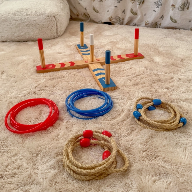 Træspillet Ring Cross fra Tooky Toy