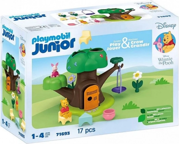 Playmobil Junior Disney træhus med BJØRNEN POOH og GRISLING