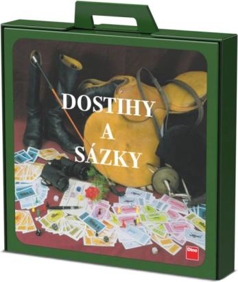 Dostihy a sázky Retro – familiebords­spil