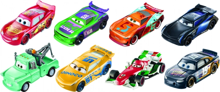 Populære figurer fra Disney Pixar Biler