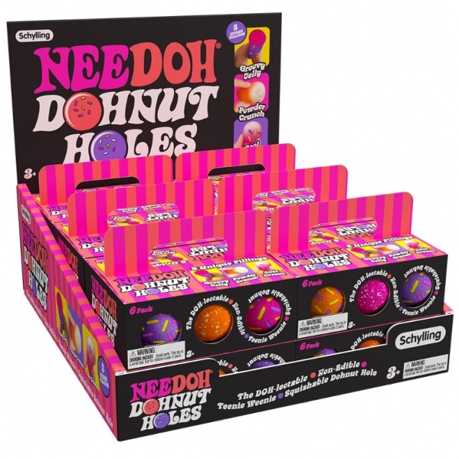 Schylling NeeDoh mini donuts