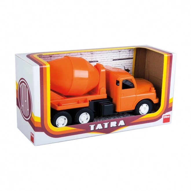 Auto Tatra 148 - orange mixer