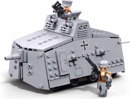 Sluban Army tank byggesæt fra Første Verdenskrig
