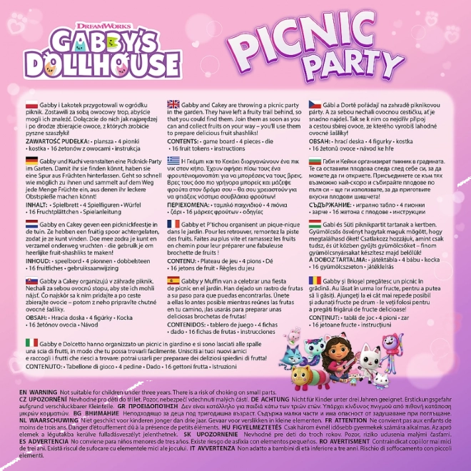 TREFL Spil Gabis magiske hus: Picnic Party