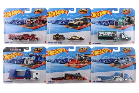 Hot Wheels racerlasterbil til baner