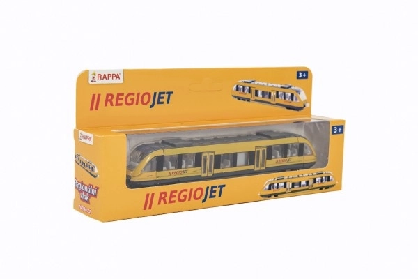 Metal modeltog RegioJet 17 cm