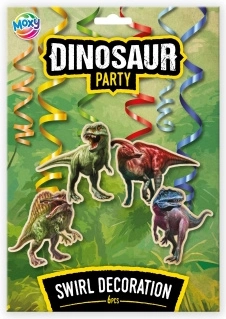 Hængende spiraldekoration Dino