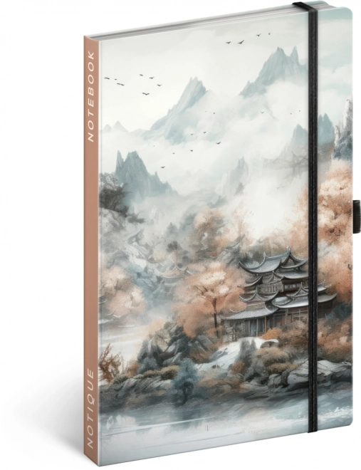 NOTIQUE Noter Japan, linjeret, 13 x 21 cm