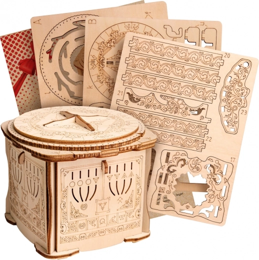 Byggesæt uden lim, klar til samling