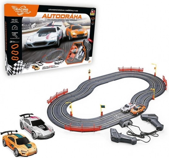 Bilbane 240 cm med USB-strøm – Racing Collection
