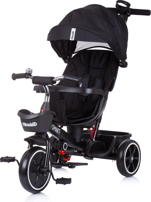 Trehjulet cykel med kaleche 2-i-1 CHIPOLINO Smart Raven
