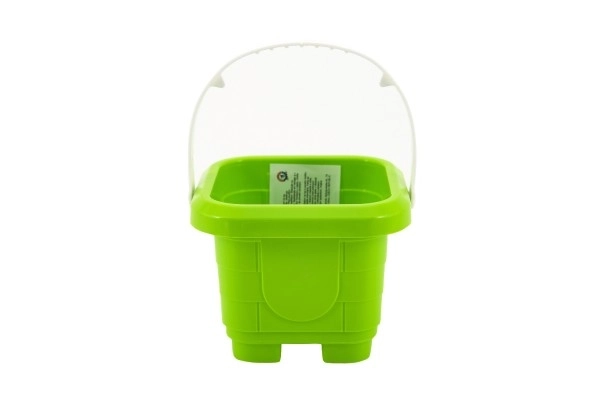 Spand til sand plastik 12x9cm 5 farver 12m+