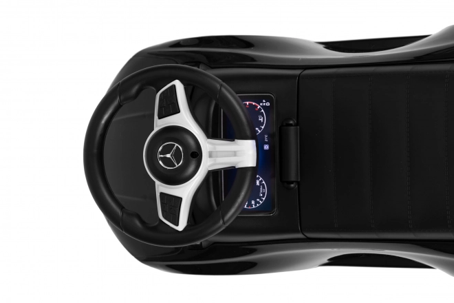 Kørende bil Mercedes C CLASS interaktivt rat lyder sort