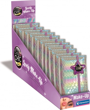 CRAZY CHIC makeup-palette – holografisk taske til børn