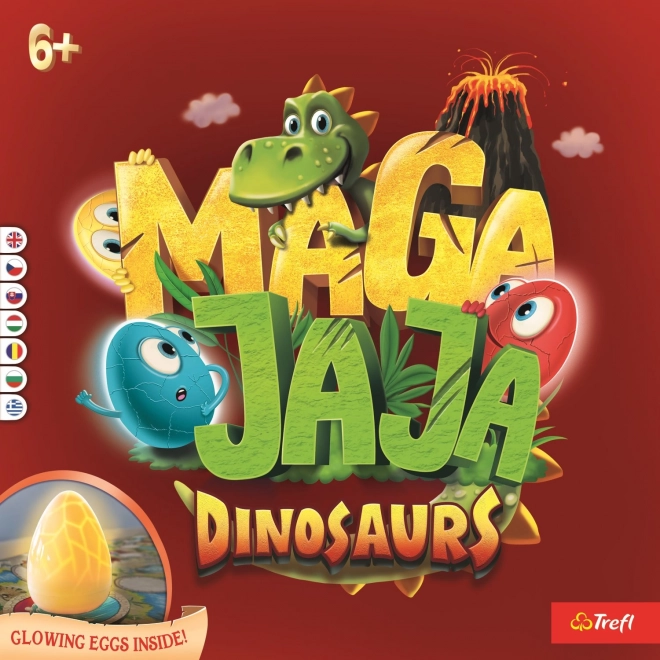 Magajaja Dinosaur Socialspil i æske 26x26x8cm