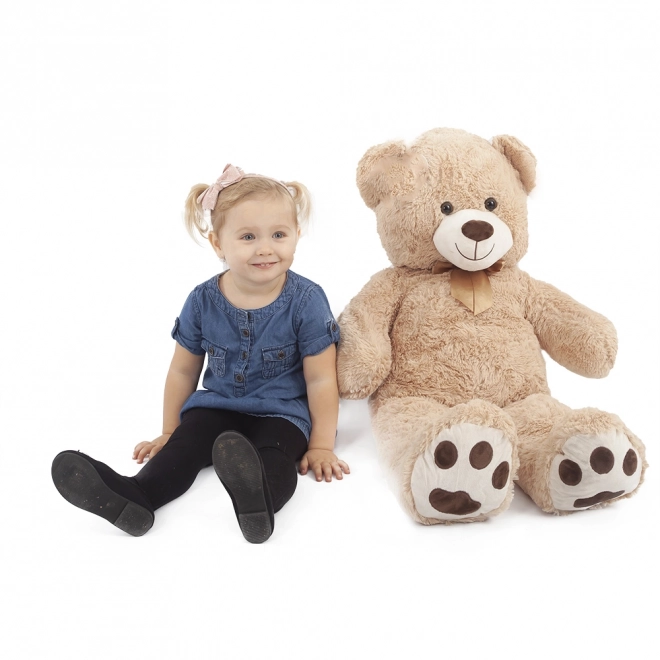 Stor plysset bamse Fido