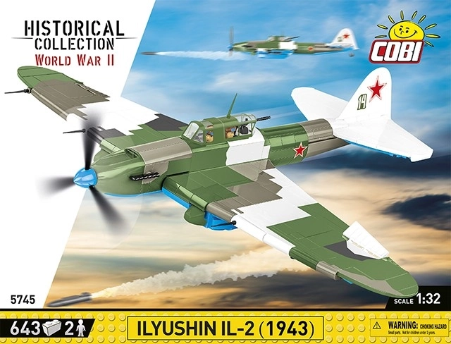 Byggesæt Historisk Samling WWII Ilyushin Il-2 1943