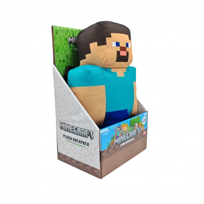 Minecraft plysbamse rygsæk