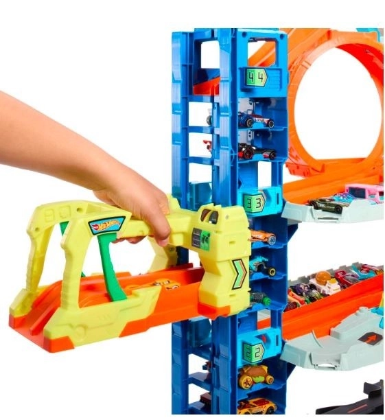 Mega garage med drageangreb Hot Wheels City