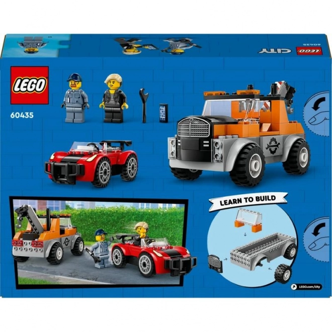 LEGO City 60435 Autotransporter og sportsvognsreparation