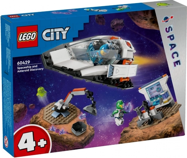 LEGO® City 60429 Rumskib og asteroideopdagelse