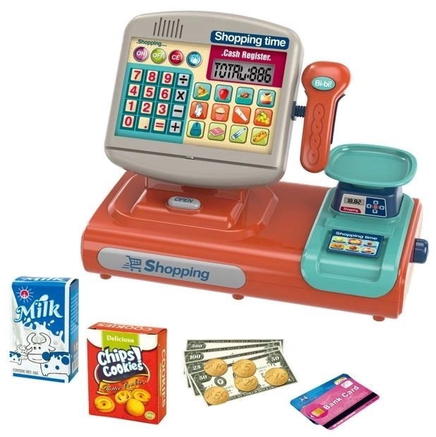 Batteridrevet kasseapparat med touchscreen
