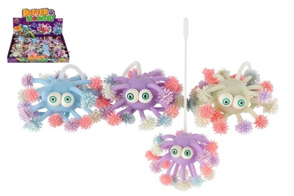 Monster/Antistress slimet bolde 10cm 3 farvemuligheder