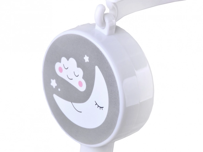 Baby mobil musik-karrusel med regnbue