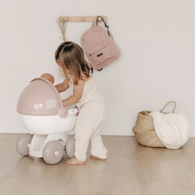 Dyb beige barnevogn til babyer BN