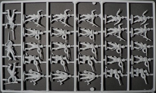 Tysk infanteri - plastikfigurer
