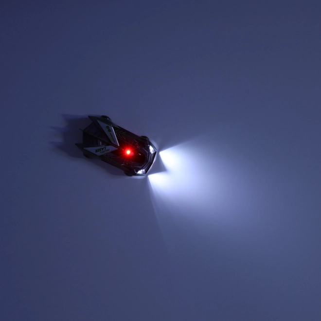 Grå fjernstyret laserbil