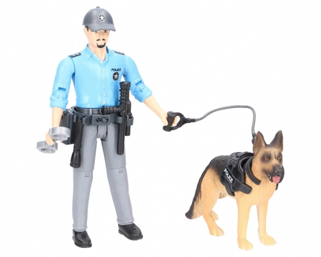 Bruder BWORLD politimand med hund