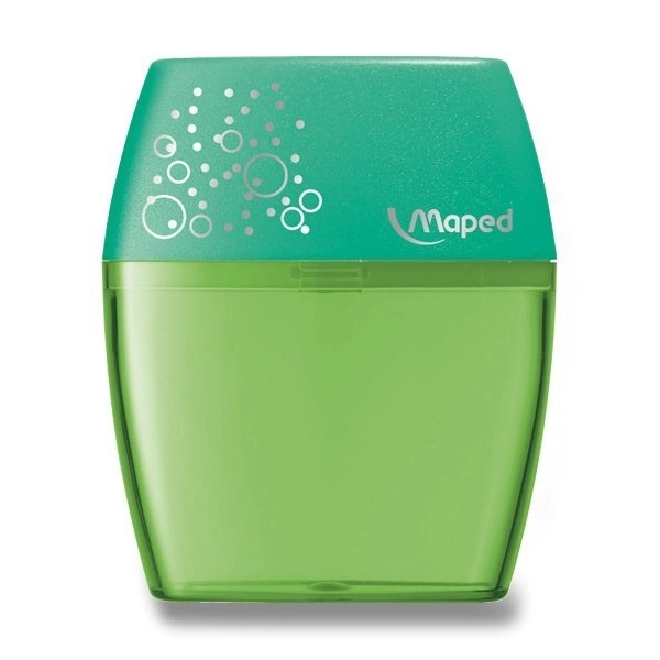 MAPED Dobbelt blyantspidser med beholder 1stk (mix)