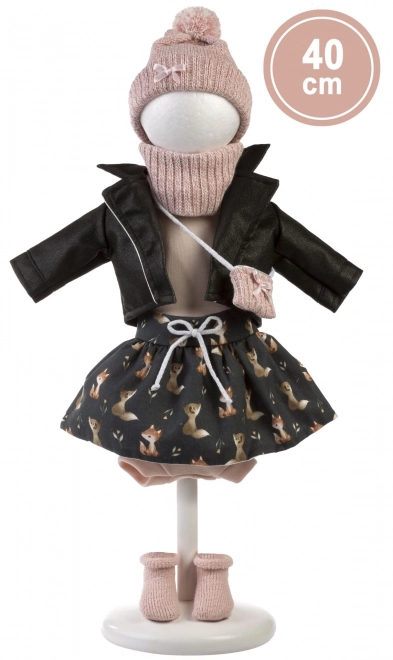 Llorens 540C CARLA - realistisk dukke med blødt stofkrop - 40 cm
