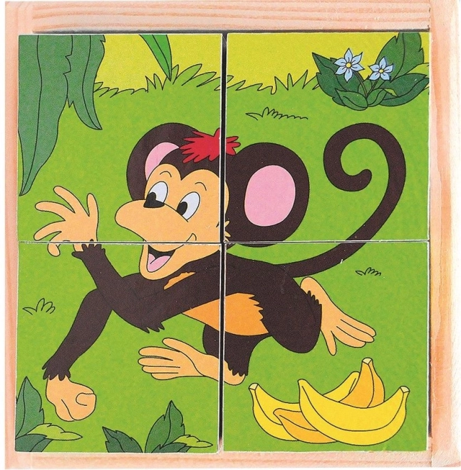 Zoo puslespils klodser