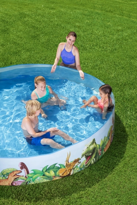 Basen Fill N Fun Dinosaurer 8FT BESTWAY