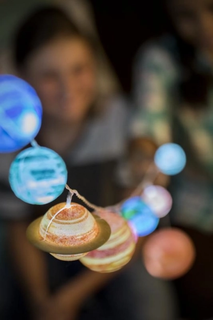 Oplysende mini planetarium