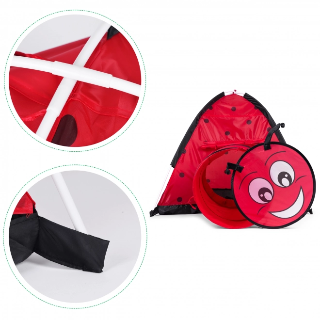 Telt Mariehøne med tunnel