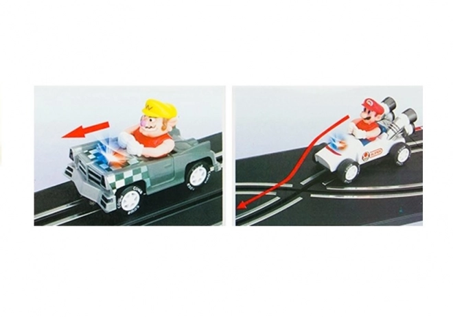 Elektrisk bilbane med 2 biler Mario RC