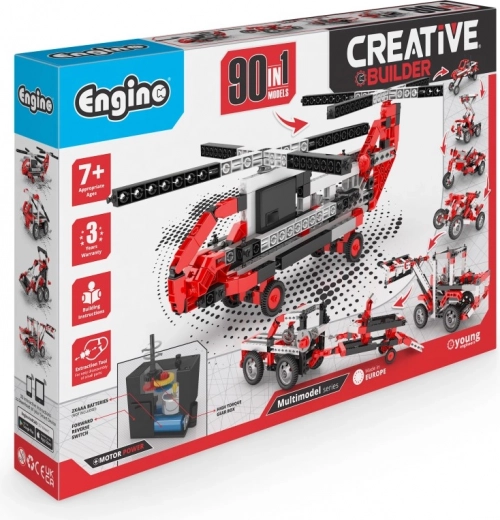 Op til 90 modeller fra ét sæt