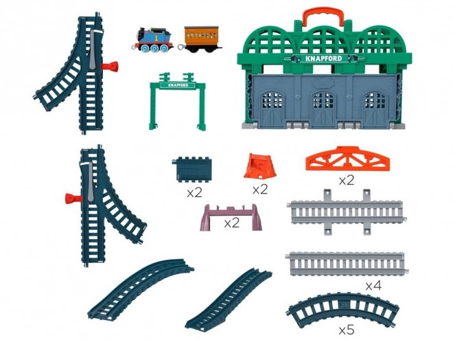 Fisher-Price Lokomotiv Thomas og venner Grodkov station