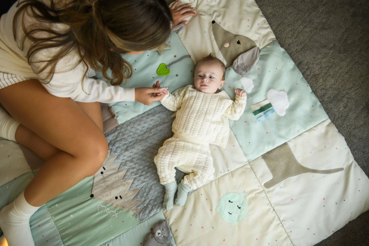 Stort og blødt lejerum 120 × 160 cm