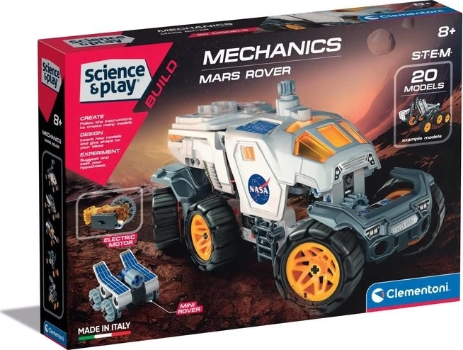 CLEMENTONI Science&Play Mekanisk Laboratorium NASA Køretøj Mars